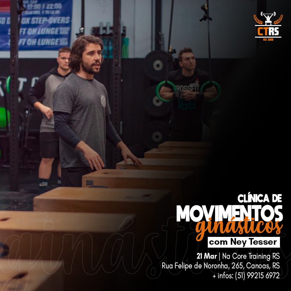 Esta clínica tem como objetivo auxiliar nas progressões para a prática dos movimentos ginásticos, bem como corrigir a execução dos mesmos.

Mas pra quem é esta Clínica?
Para qualquer praticante que deseja aprimorar a técnica de seus movimentos